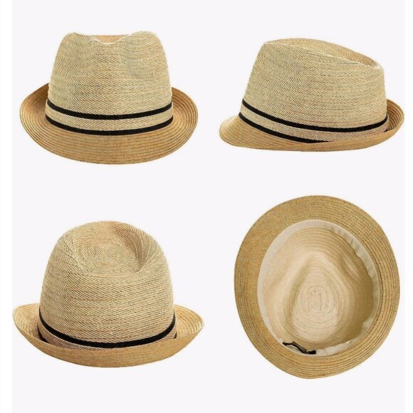 Jeff & Aimy 1920s Straw Hat - Picture 3 of 10